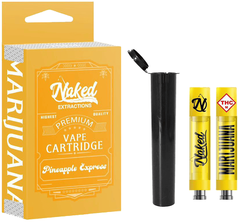 Naked Extractions - Naked Extractions - Pineapple Express Cartridge - 1