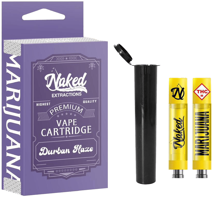 Naked Extractions - Naked Extractions - Durban Haze Cartridge - 1