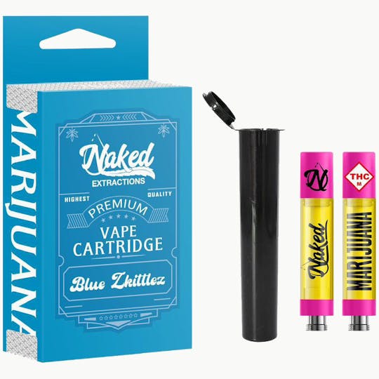 Naked Extractions - Naked Extractions - Blue Zkittlez Cartridge - 1