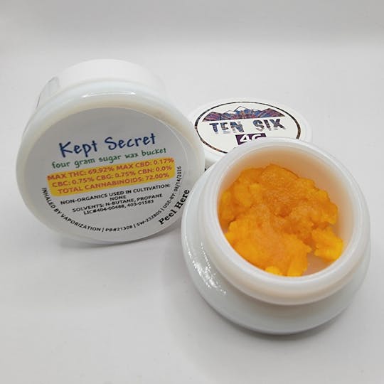 Ten Six Labs - Kept Secret - 4g - Sugar Wax - 1