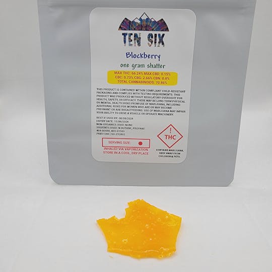Ten Six Labs - Blockberry - 1g - Shatter - 1