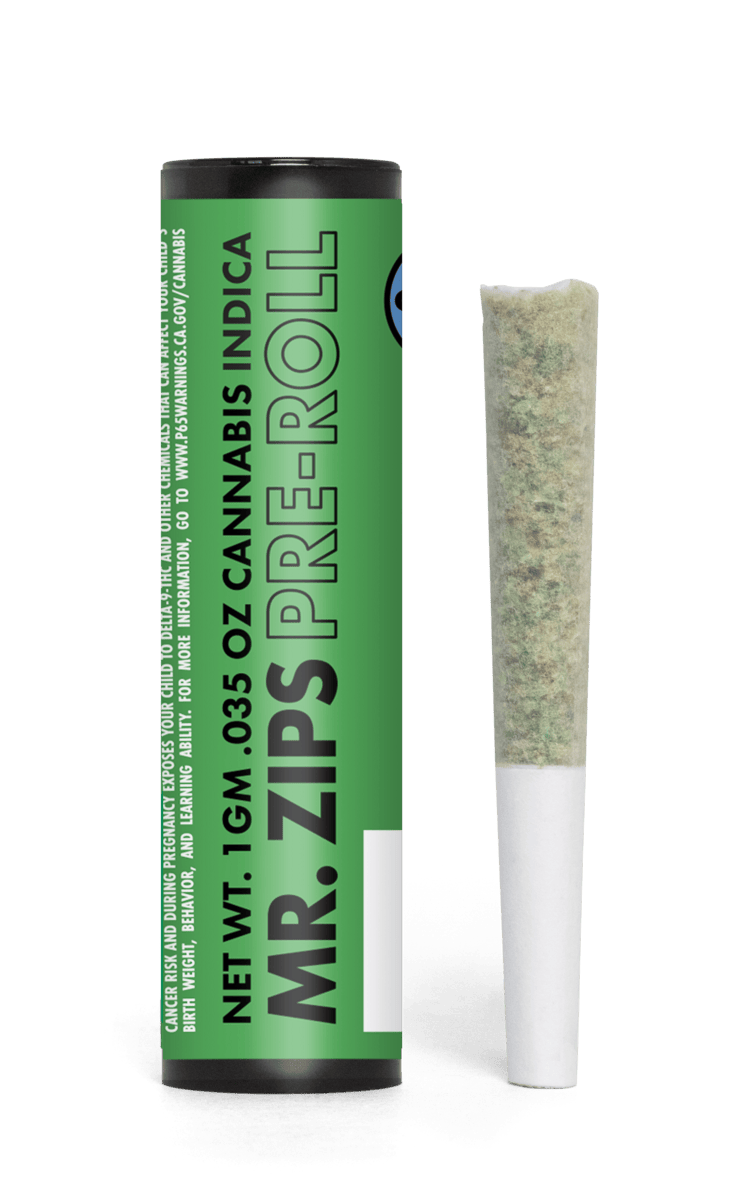 MR. ZIPS - MR. ZIPS | Peanut Butter Breath | Hybrid | Pre-Roll | Single 1g - 1