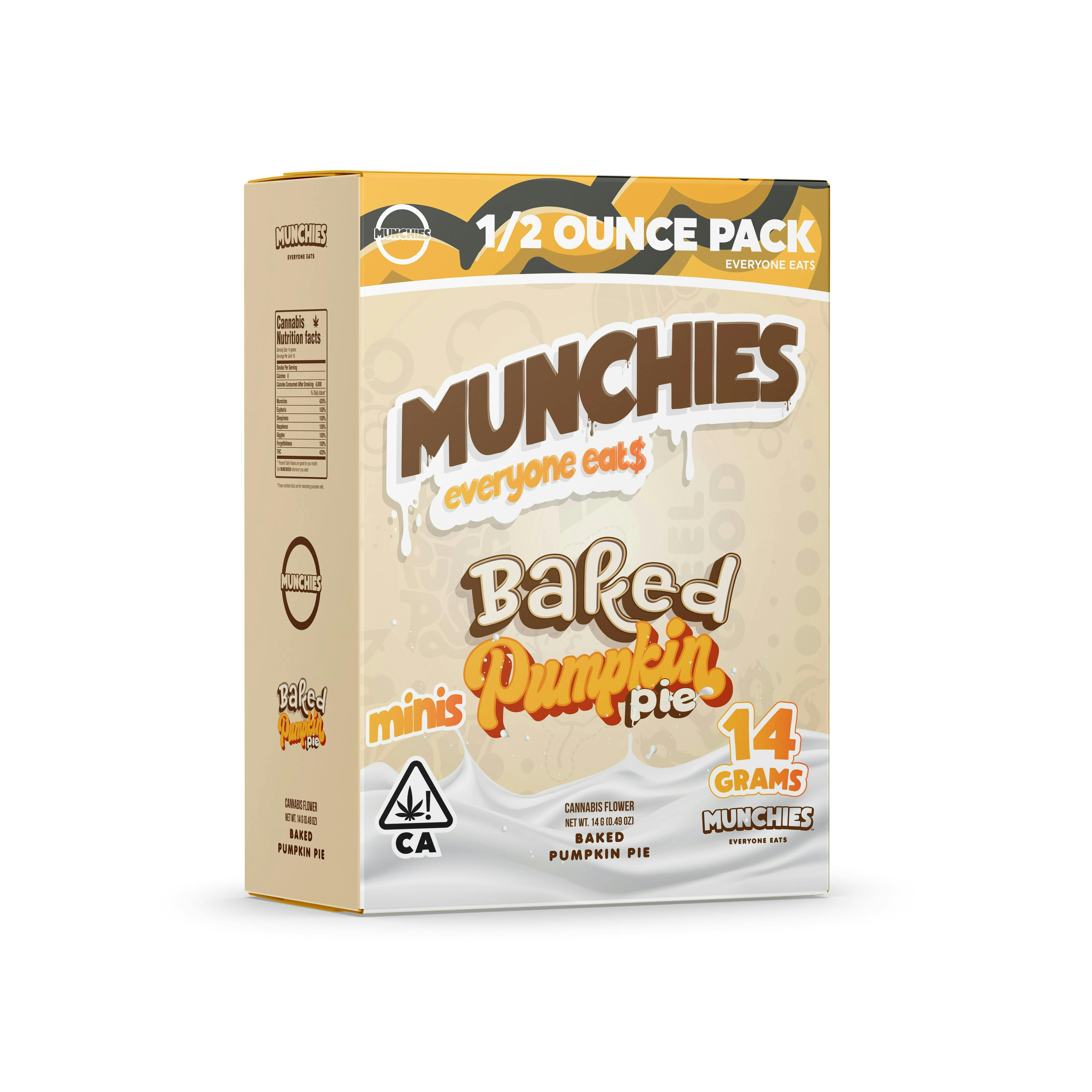 Munchies - Munchies | Baked Pumpkin Pie | Big Buds | 14g - 1