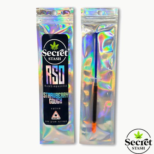 Secret Stash - Secret Stash | RSO | Strawberry Cough | 1g - 1