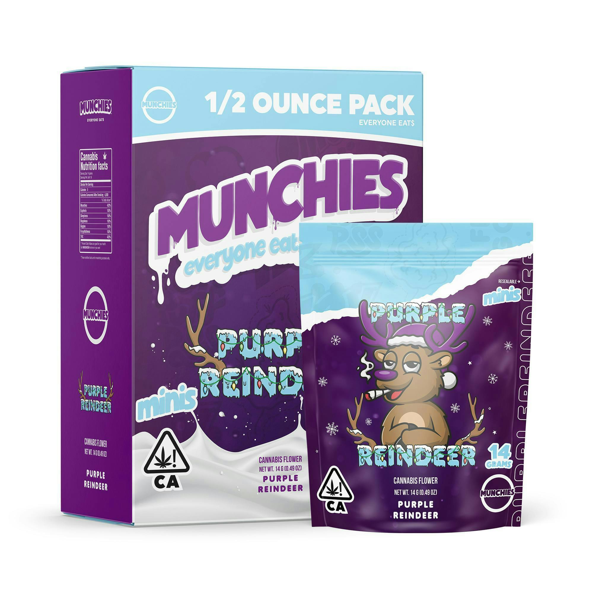 Munchies - Munchies | Purple Reindeer | Big Buds | 14g - 1