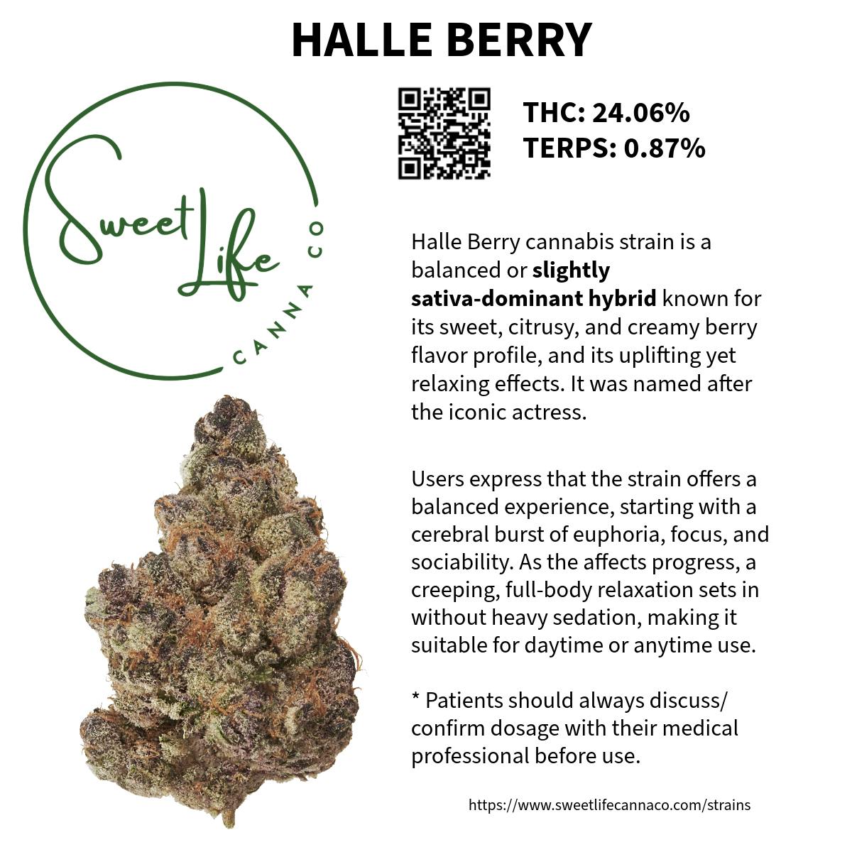 Sweetlife Canna Company - HALLE BERRY (7 Gram Bag) - 1