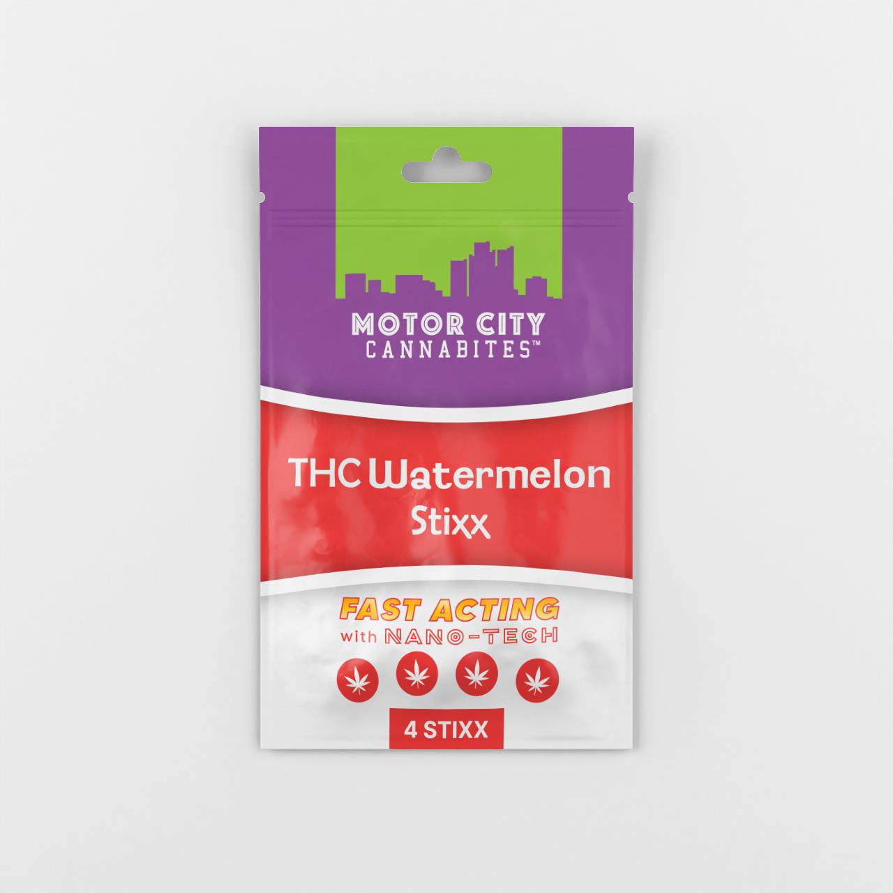 Motor City Cannabites - Motor City Cannabites - THC Watermelon Stixx 200mg - 1