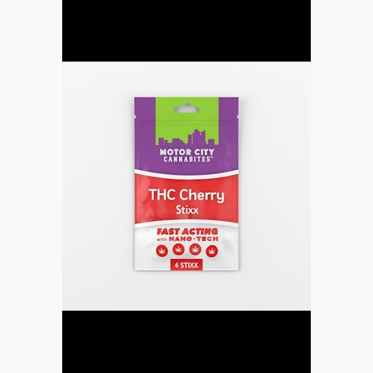 Motor City Cannabites - Motor City Cannabites - THC Cherry Stixx 200mg - 1