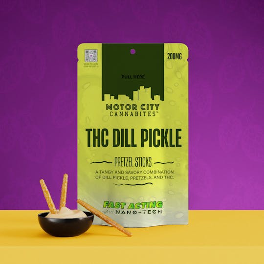Motor City Cannabites - Motor City Cannabites - Dill Pickle Sticks 200mg - 1