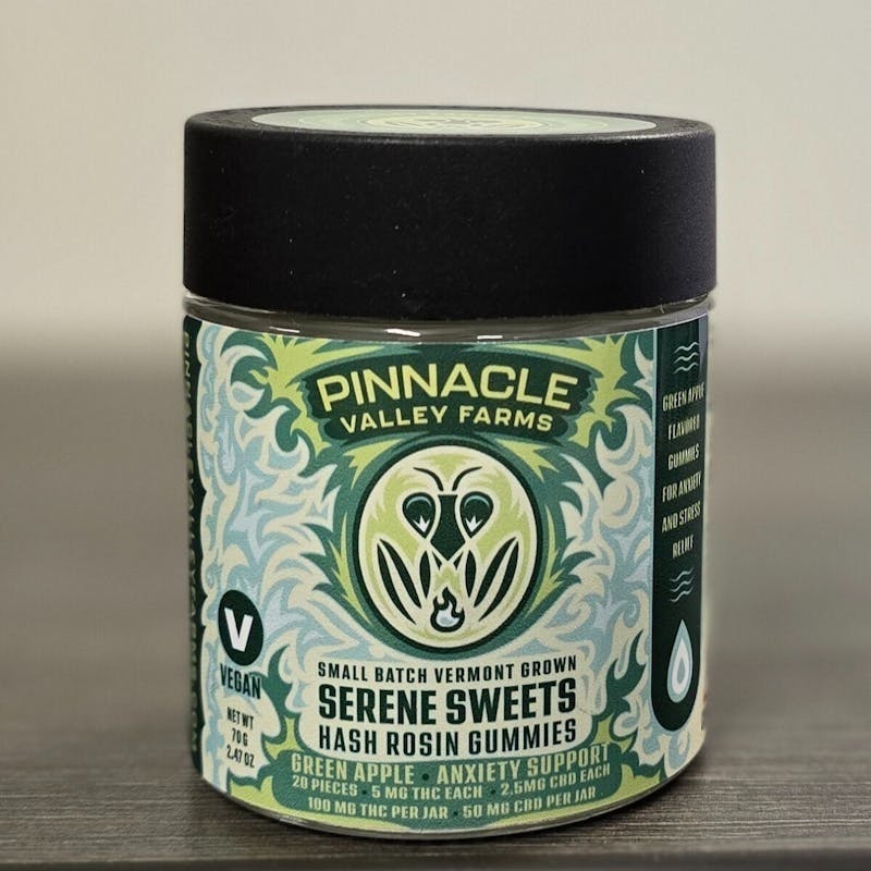 Pinnacle Valley Farms - Berries and Cream Hash Rosin Gummies - 20pk - 1