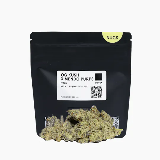 lolo - lolo | OG Kush + Mendo Purps | Indoor Nugs | 3.5g - 1