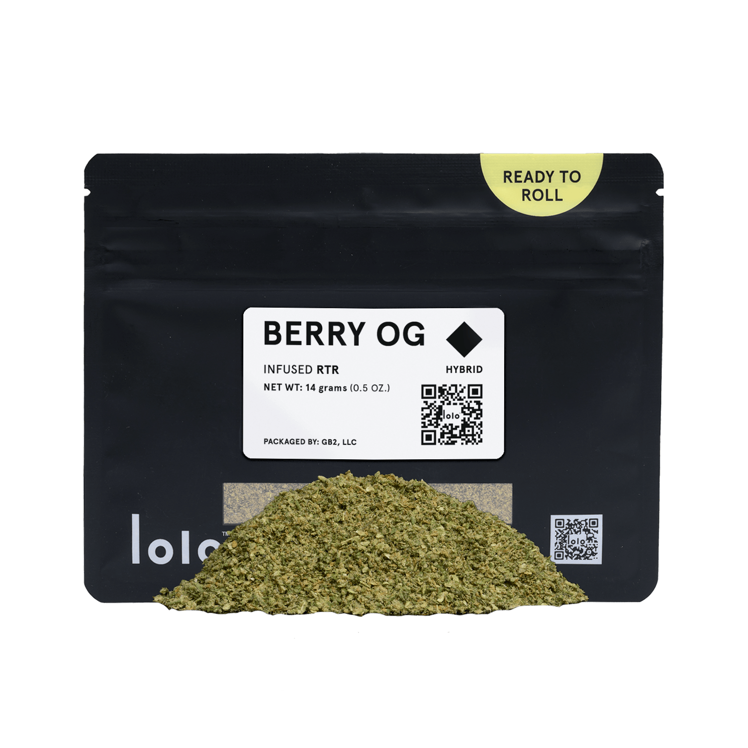 lolo - lolo | Berry OG | Indoor Kief Infused Ready To Roll | 14g - 1