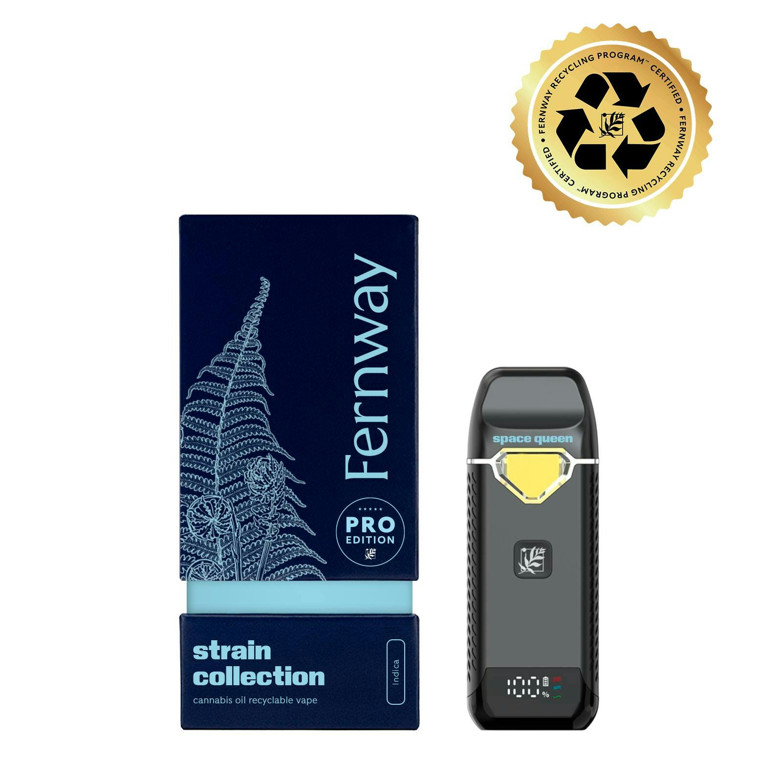 Fernway - Space Queen | Strain Collection | All-In-One Traveler PRO | 2.0g - 1