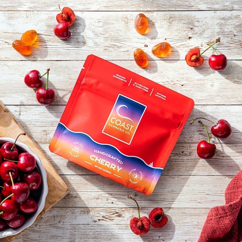 Coast Cannabis Co. - Cherry 2:1 Gummies | 20ct - 1