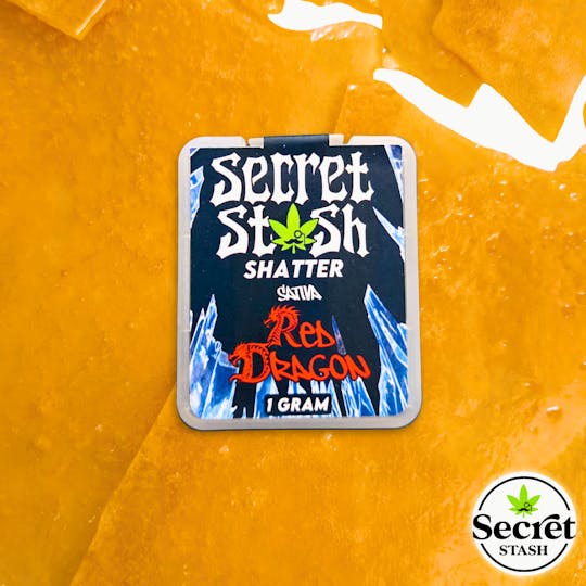 Secret Stash - Secret Stash | Shatter | Red Dragon | 1g - 1