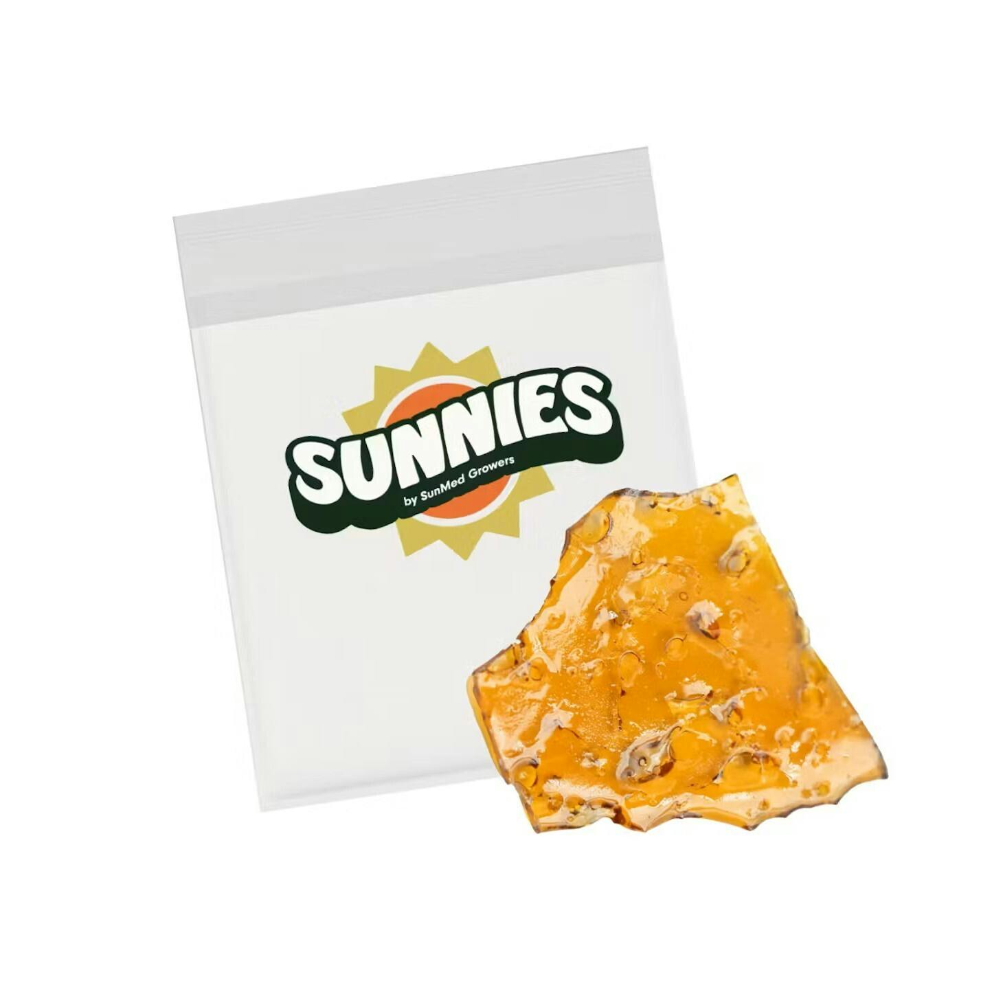 SunMed Growers - Burnt Orange Cured Resin Shatter 1.0g - 1