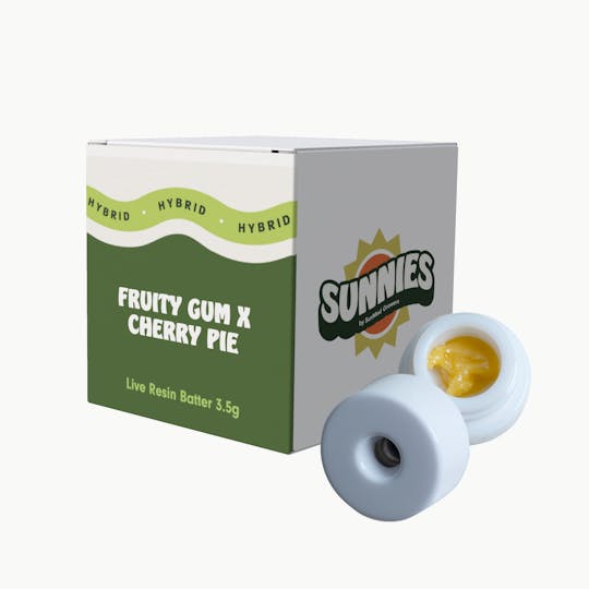 SunMed Growers - Fruity Gum x Cherry Pie Live Resin Batter 3.5g - 1