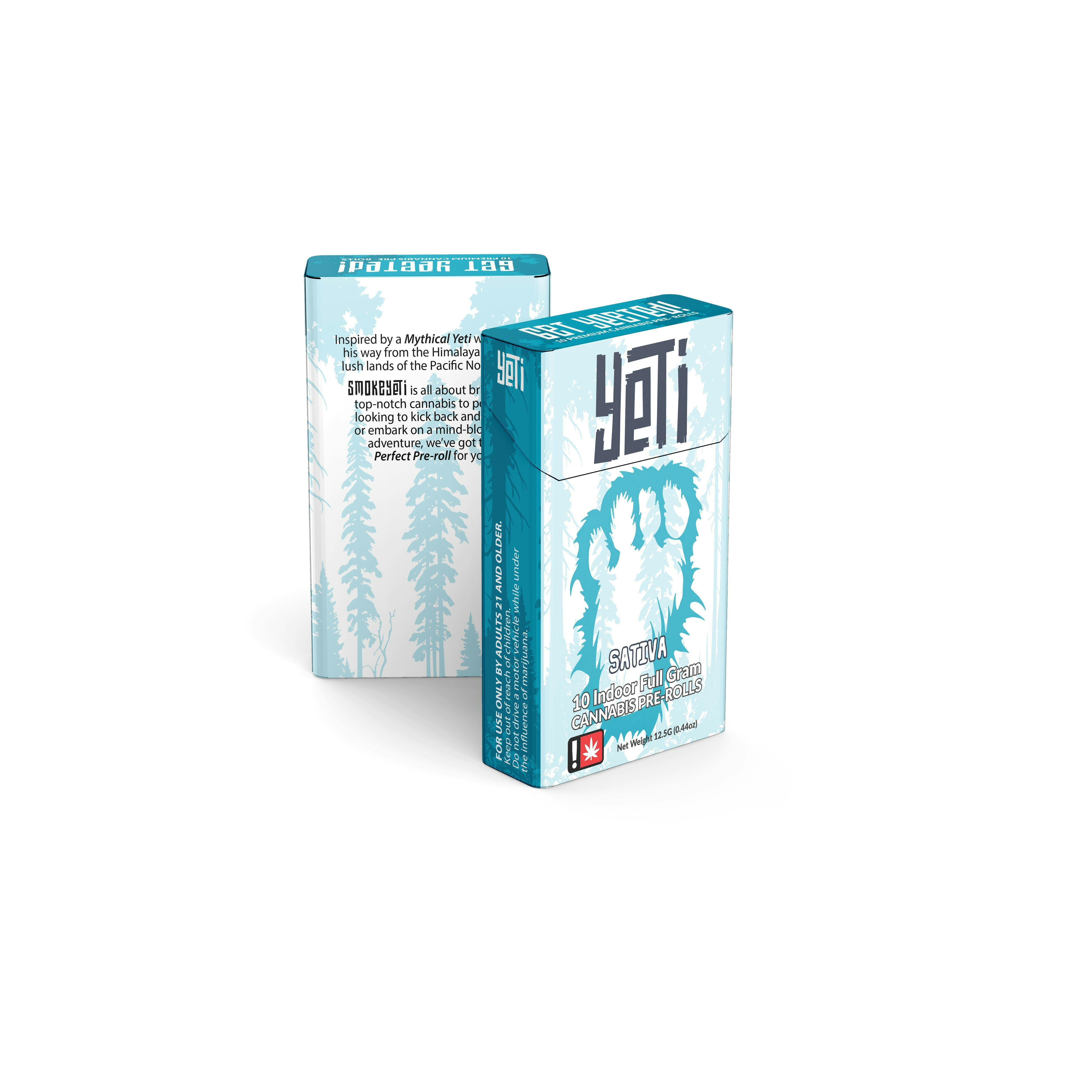 Yeti - Yeti Pre-Roll 10 Pack - Sativa - 1