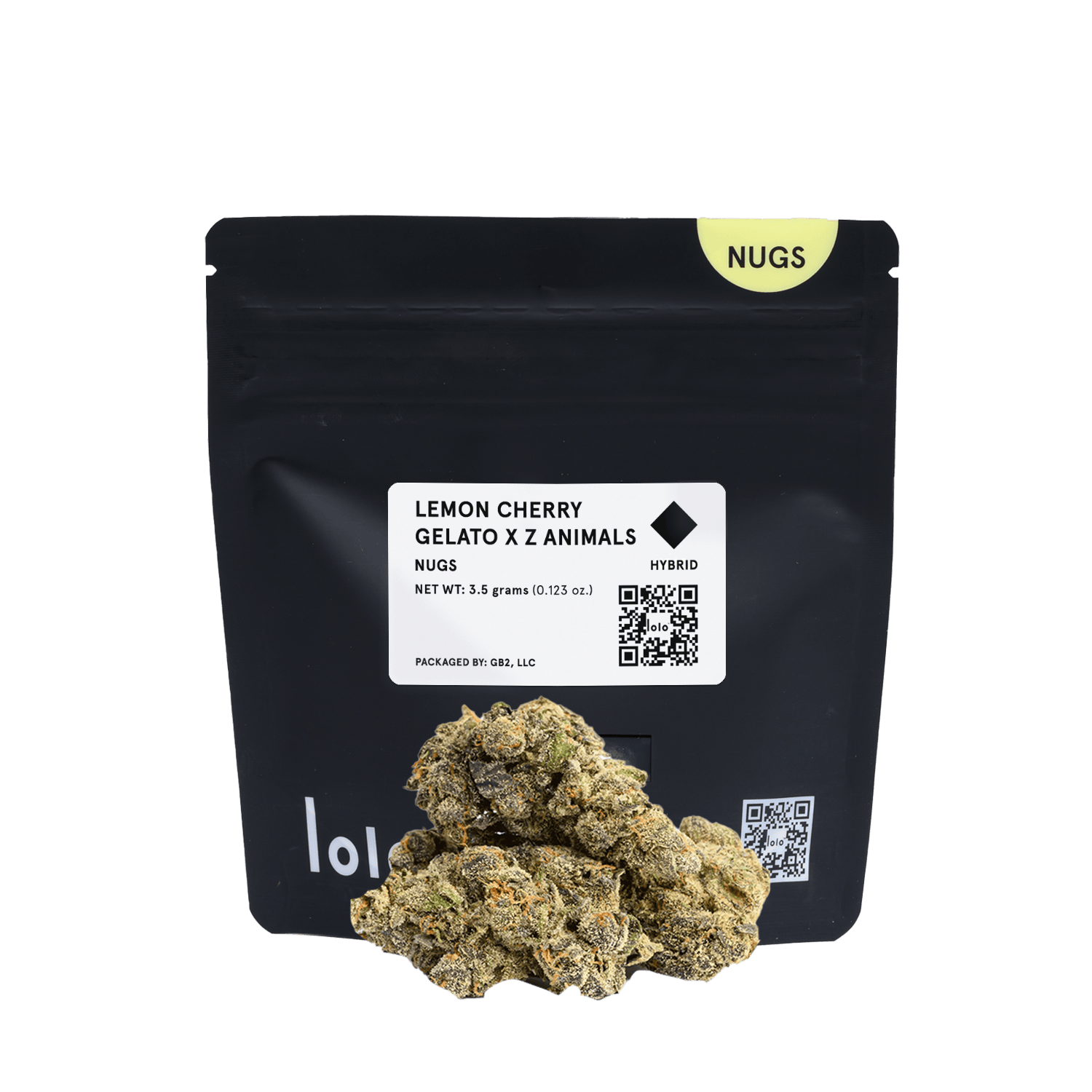 lolo - lolo | Lemon Cherry Gelato + Z Animals | Indoor Nugs | 3.5g - 1