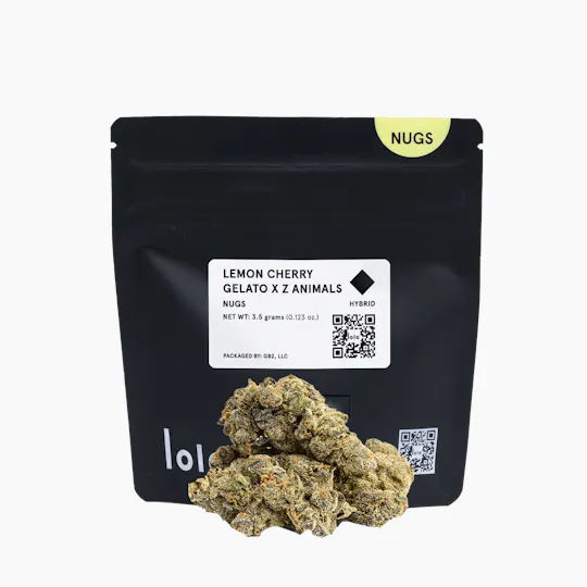 lolo - lolo | Lemon Cherry Gelato + Z Animals | Indoor Nugs | 3.5g - 1
