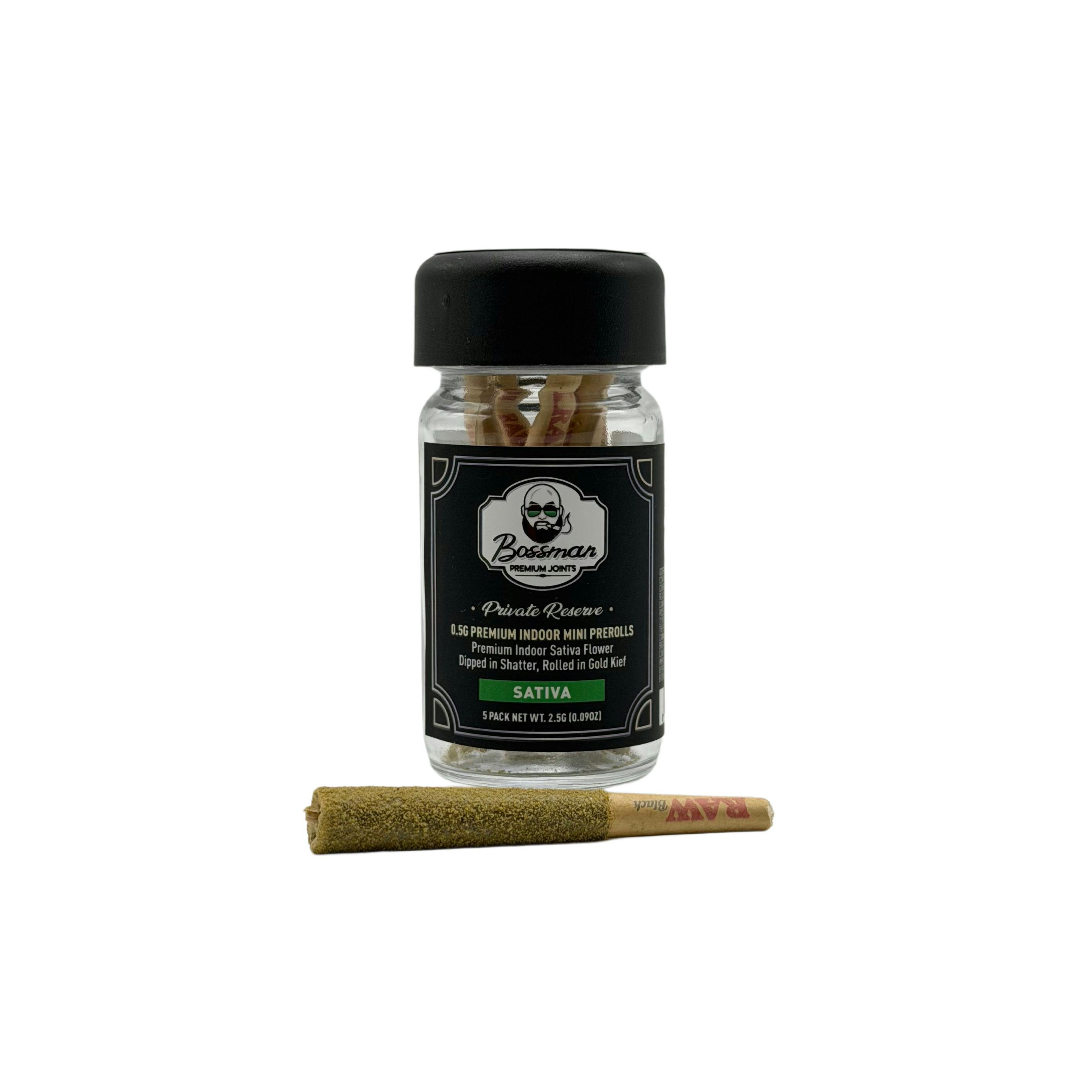 BOSSMAN JOINTS - BOSSMAN MINI JOINTS- SATIVA(KIEF) - 1
