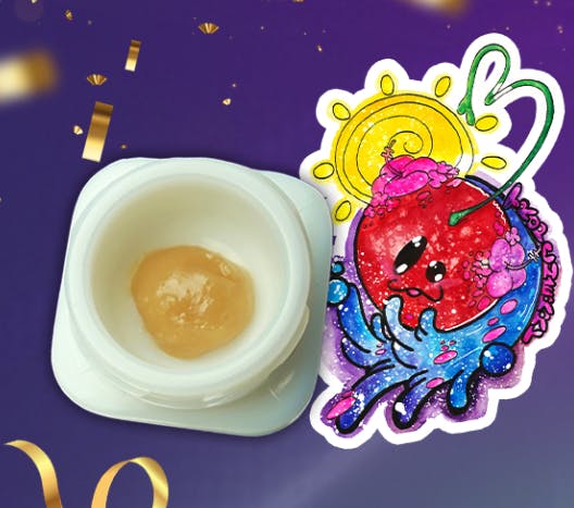 U4EA Farms - Trop Cherry Cold Cured Live Hash Rosin 1g - 1