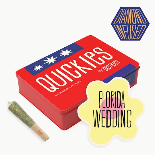 District Cannabis - Florida Wedding Diamond Infused Quickies | 5ct - 1