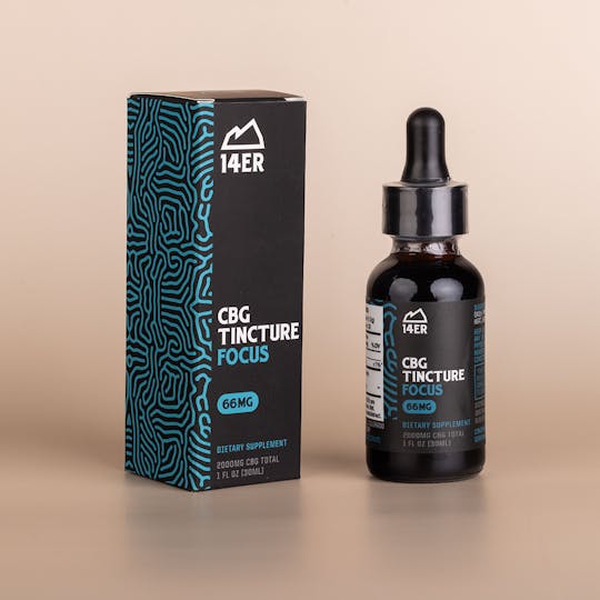 14er Extractions - 14er | FOCUS | CBG 2000mg Tincture - 1