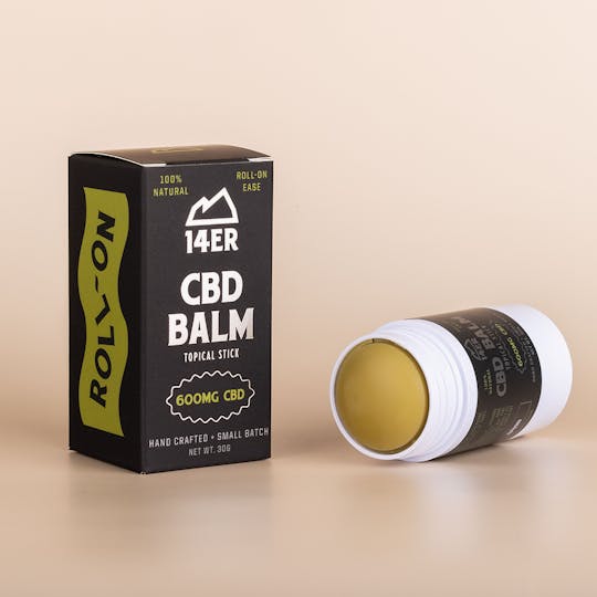 14er Extractions - 14er | CBD Balm | 600mg Roll-On - 1
