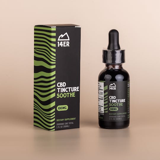 14er Extractions - 14er | SOOTHE | CBD 2000mg Tincture - 1
