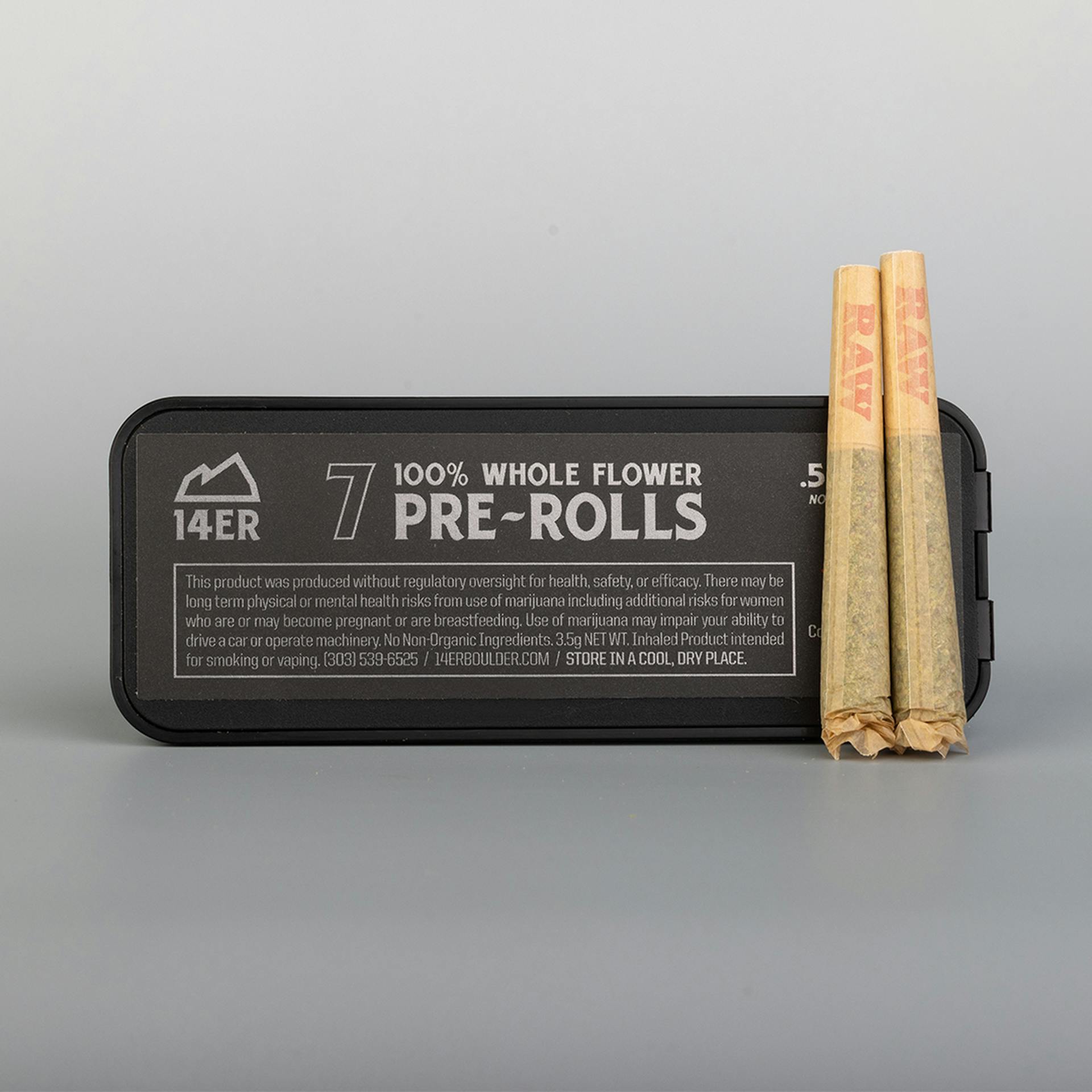 14er Extractions - 14er | Sour Chem | 7 x 0.5g Preroll Pack - 1