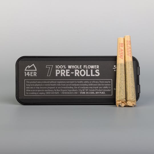 14er Extractions - 14er | Grape Tootzy | 7 x 0.5g Preroll Pack - 1