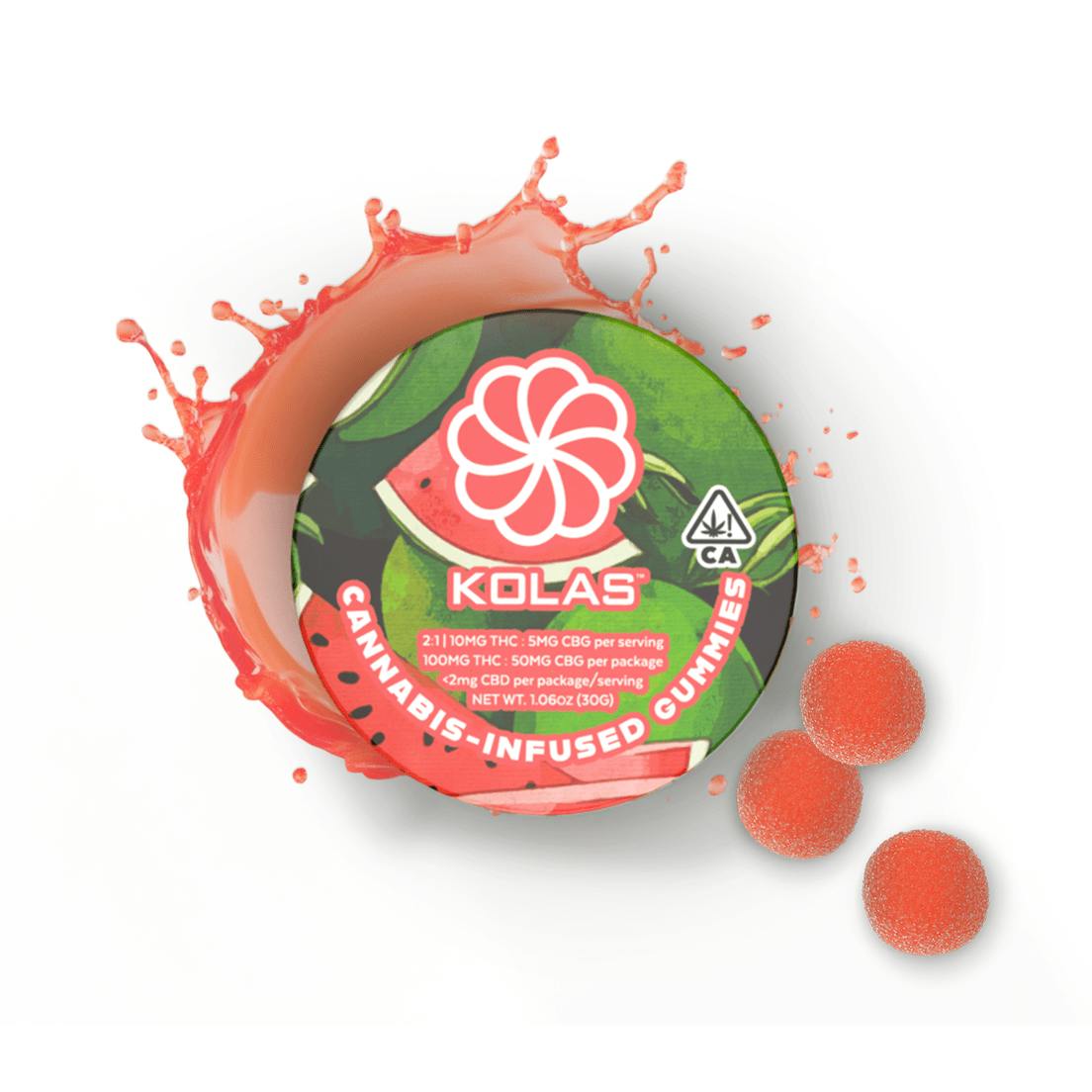 KOLAS - Brand - Kolas Gummies | Watermelon - 1