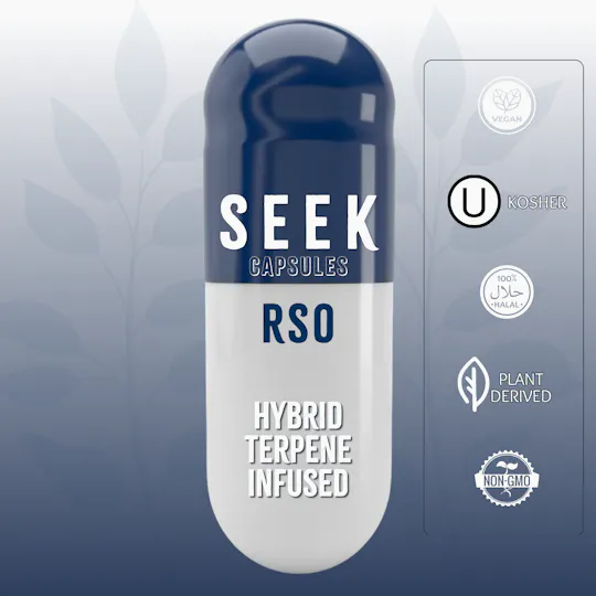 Osage Creek Cultivation - Osage Creek Cultivation | 200mg RSO - Hybrid (Osage) - Seek | Capsules - 1