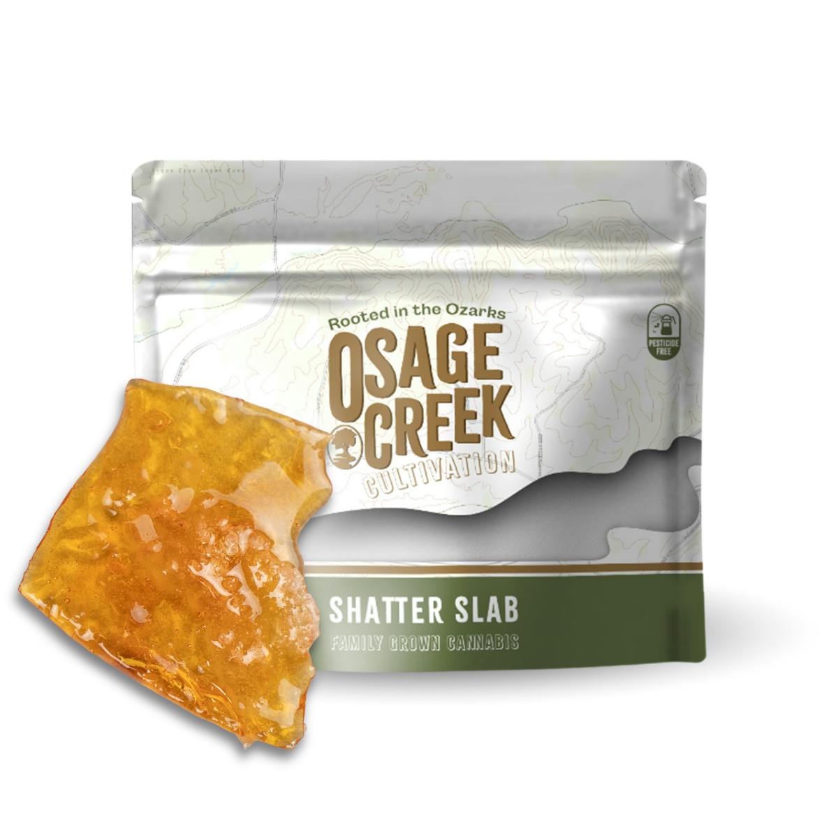 Osage Creek Cultivation - Osage Creek Cultivation | Purple Pop Rocks Shatter | Concentrates | 7G - 1
