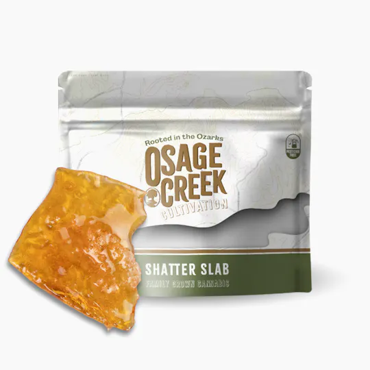 Osage Creek Cultivation - Osage Creek Cultivation | Purple Pop Rocks Shatter | Concentrates | 7G - 1