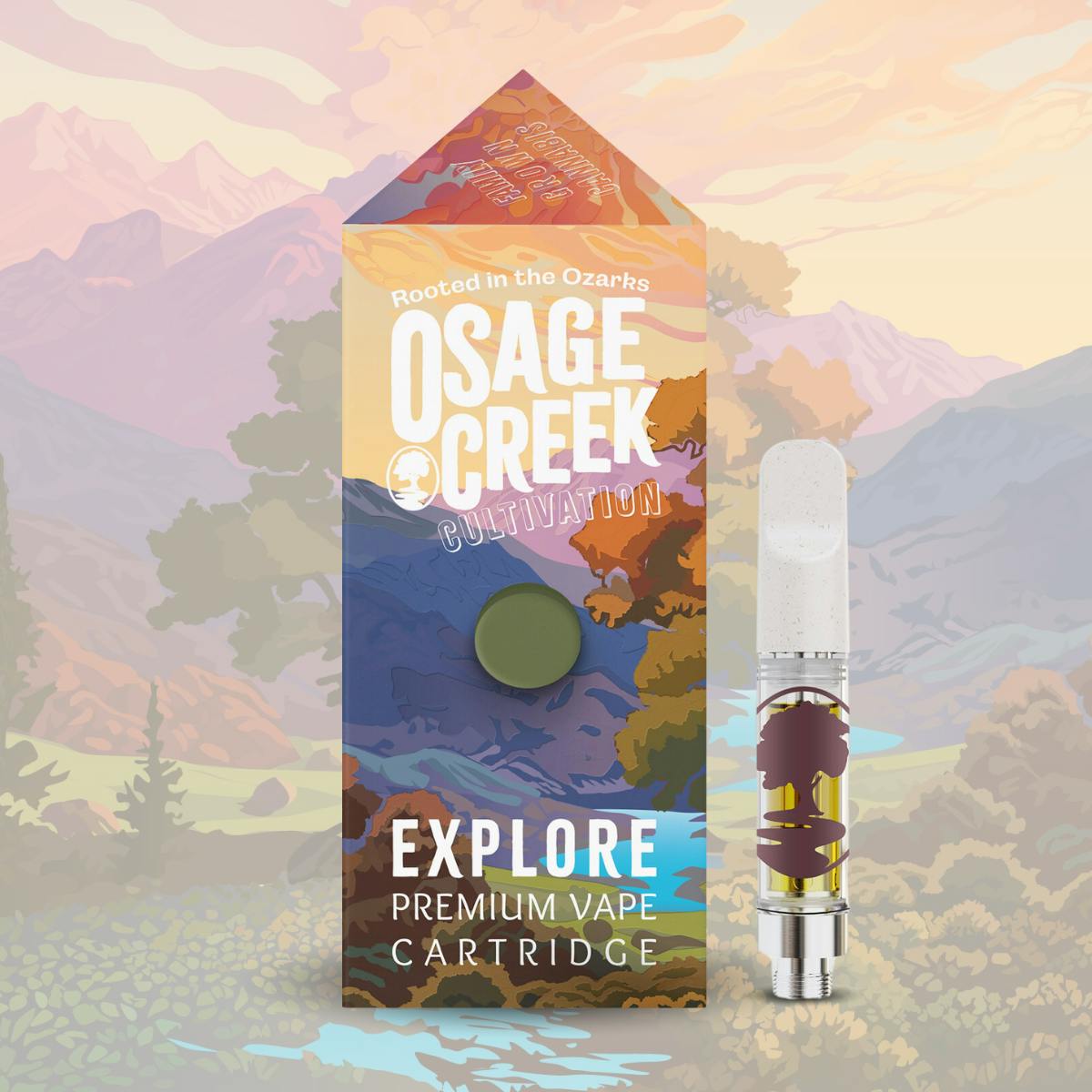 Osage Creek Cultivation - Osage Creek Cultivation | Scott's OG Liquid Diamonds | Cartridge | 1G - 1