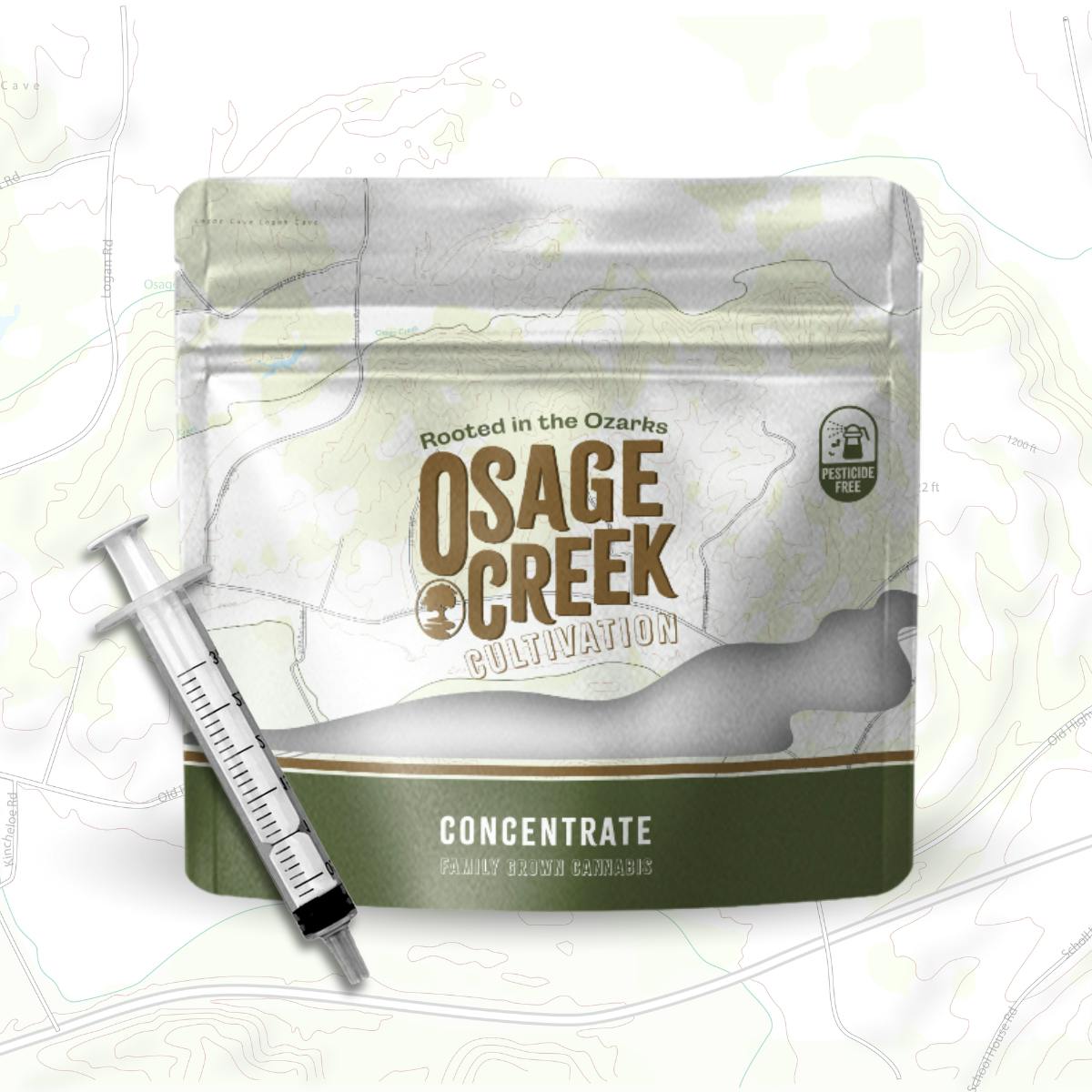 Osage Creek Cultivation - Osage Creek Cultivation | Super Lemon Haze Syringe | Concentrates | 1G - 1