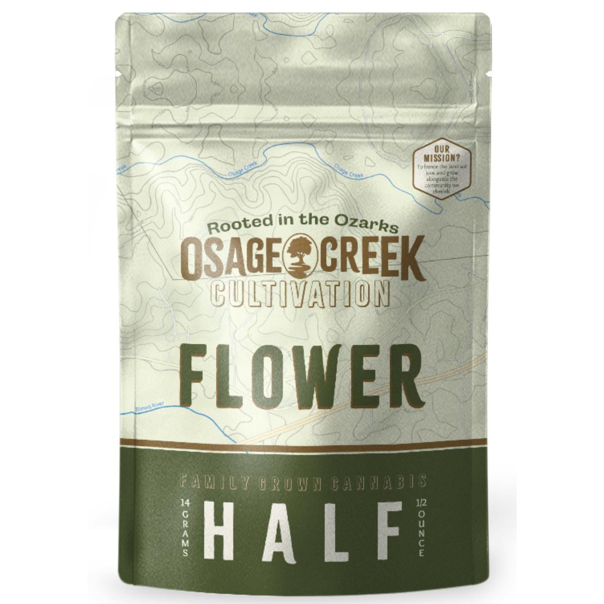 Osage Creek Cultivation - Osage Creek Cultivation | Lemon Kush Headband 2:1 CBD:THC | Flower | 14G - 1