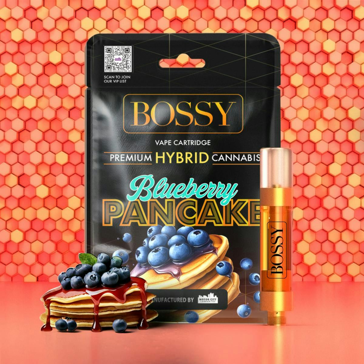 Bossy - Bossy | Blueberry Pancake | Cartridge | 1g - 1