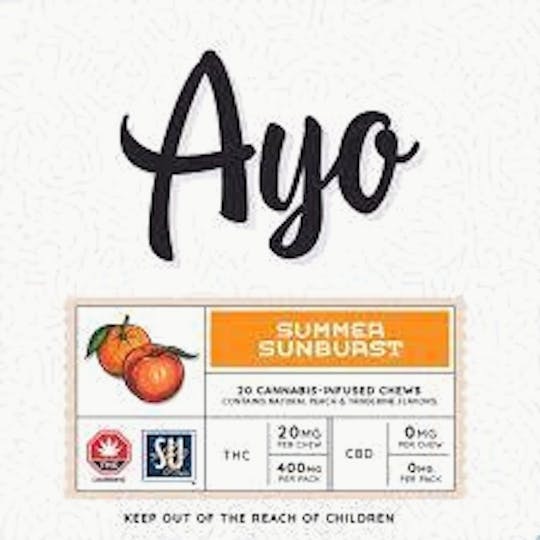 Ayo - Ayo- Pink Lemon Ginger Gummies 200mg 10pk - 1