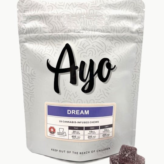 Ayo - Ayo- Dream 2:1:1 Gummies 400mg THC, 200mg CBD, 200mg CBN 20pk - 1
