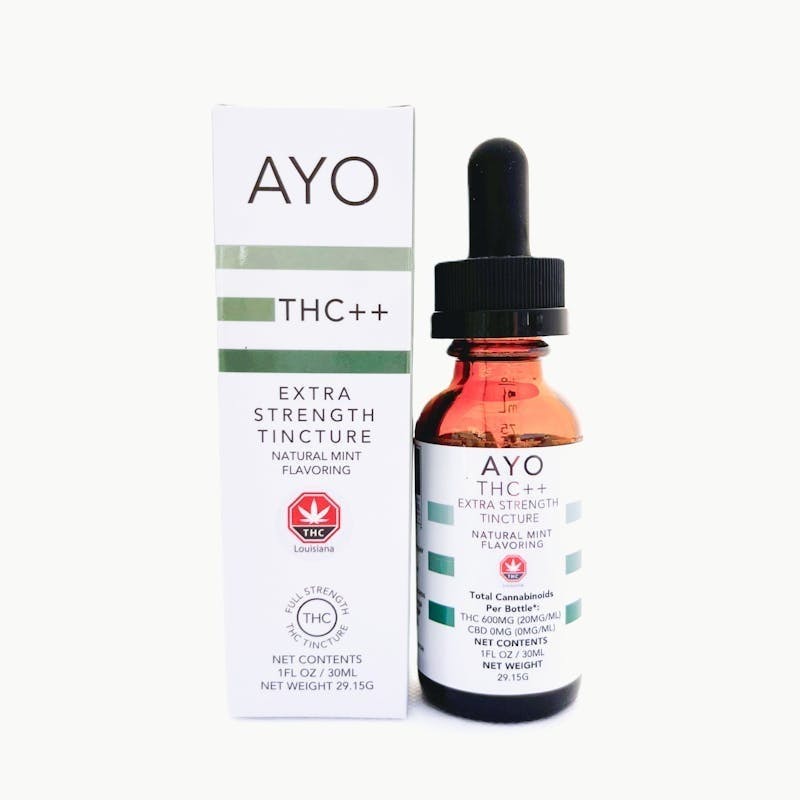 Ayo - Ayo- Mint Tincture THC++ 600mg 30ml - 1