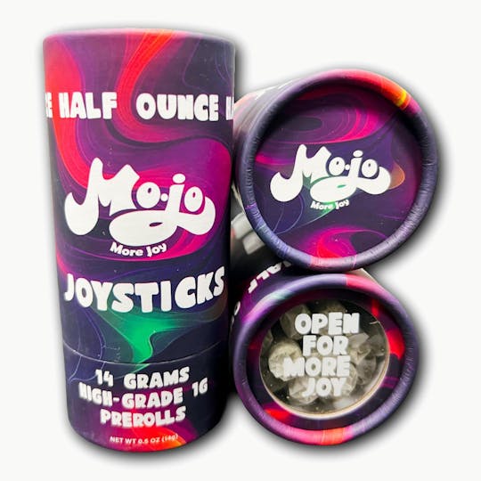 Mojo - Joysticks – Mango Mintality – Pre-Rolls – 14pk – 14g - 1