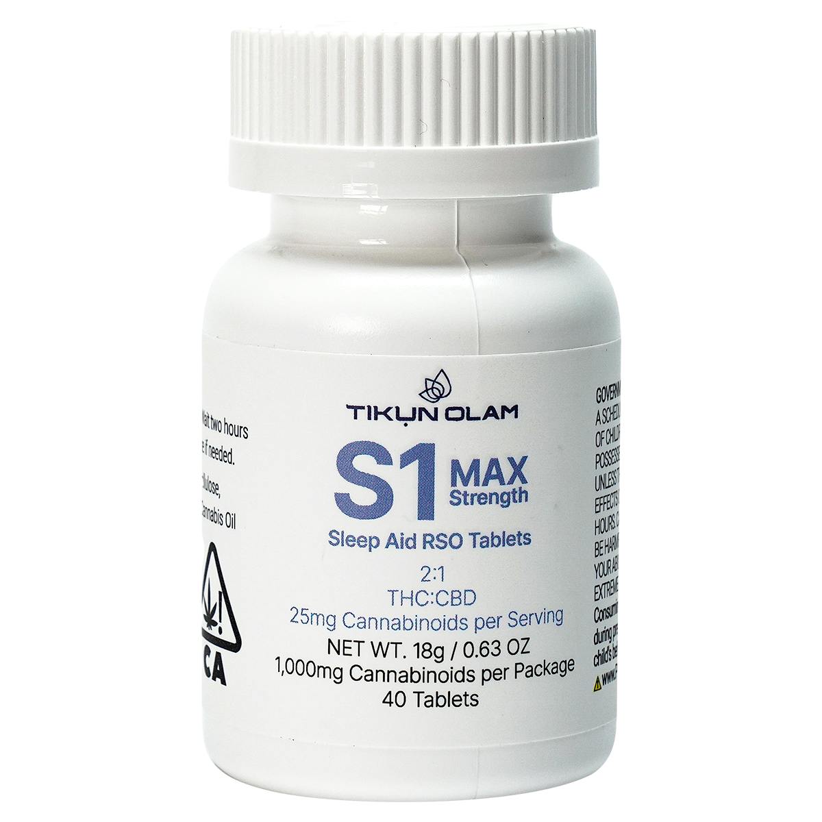 Tikun Olam - S1 RSO Tablets - 1