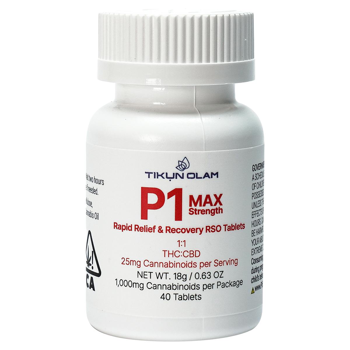 Tikun Olam - P1 RSO Tablets - 1