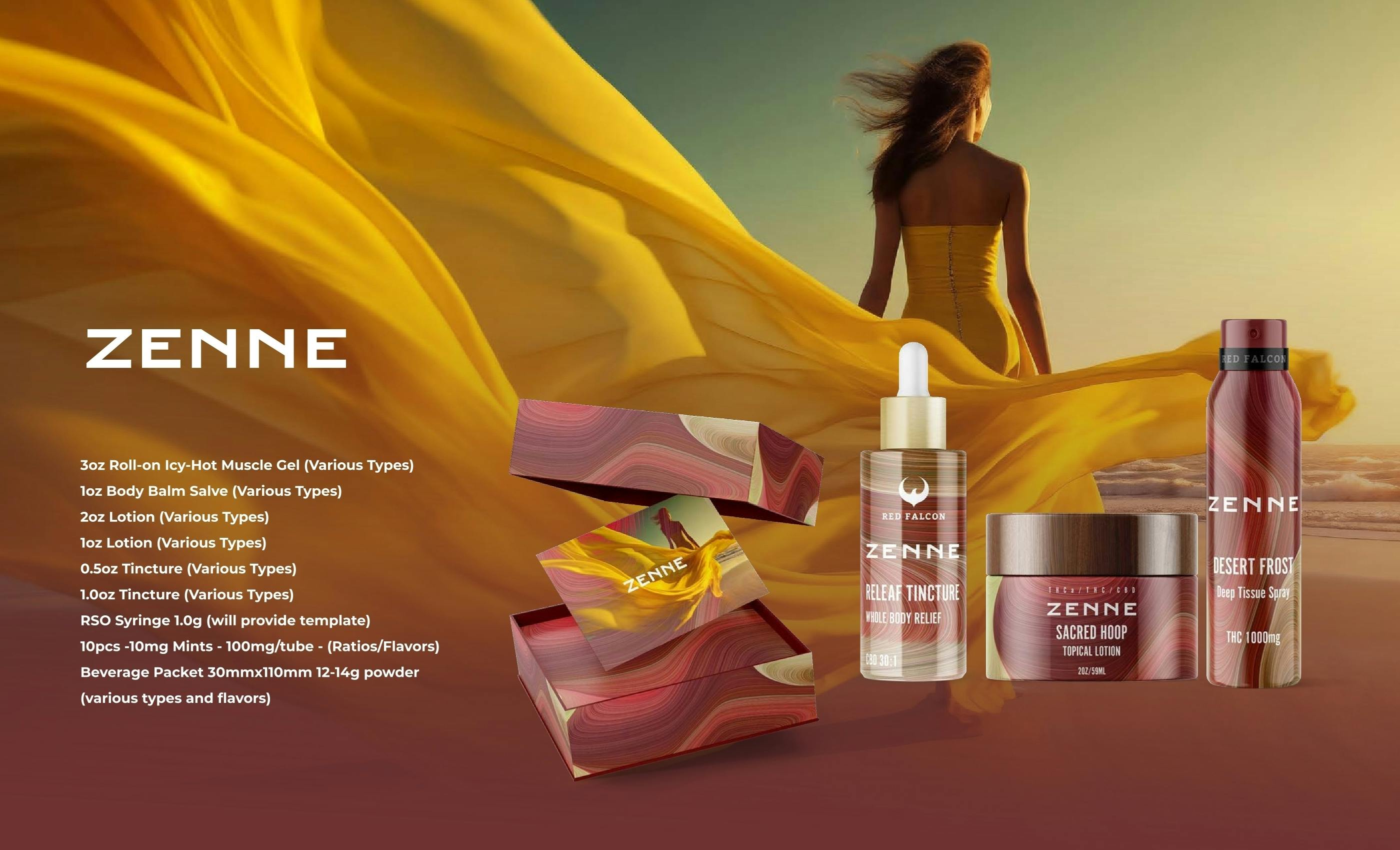 Zenne - Zenne - Orange Releaf Tincture 1oz 1000mg 1:1 THC/CBN - 1