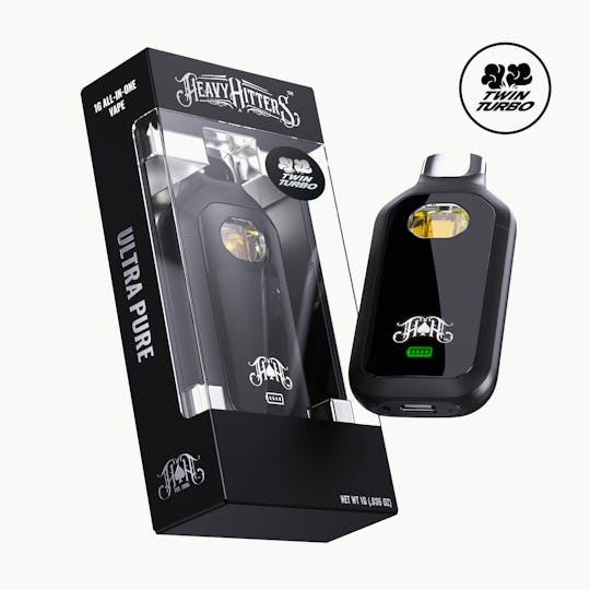 Heavy Hitters - Blackberry Kush | I - Ultra Extract High Potency Oil - 1G All-In-One Vape - 1