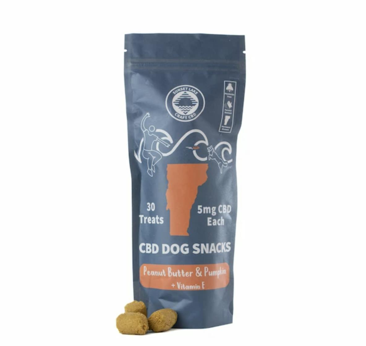 Sunset Lake - Sunset Lake- Craft CBD Dog Treats 150mg CBD 5mg 30pk - 1