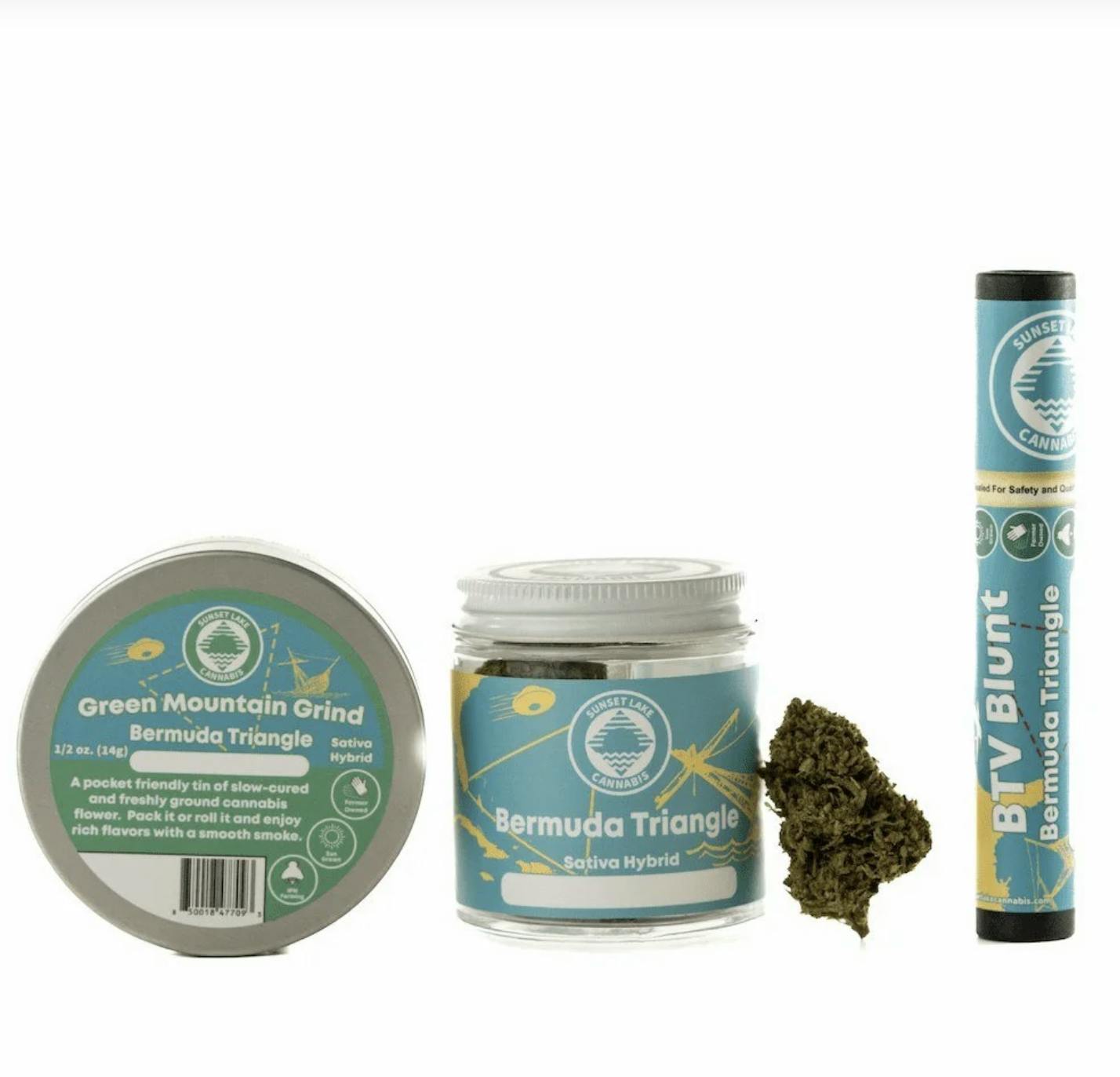 Sunset Lake - Sunset Lake- Bermuda Triangle BTV Blunt 1g - 1